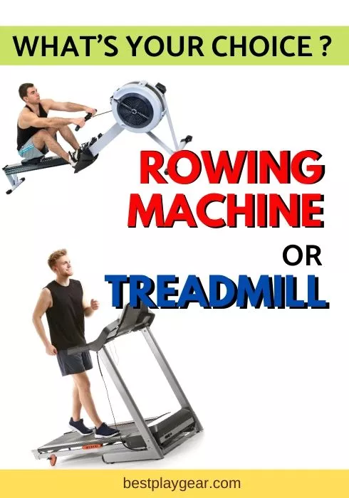 Rowing machine vs treadmill 