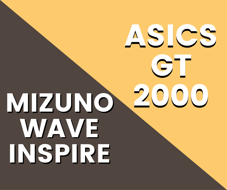 mizuno inspire vs asics gt 2000