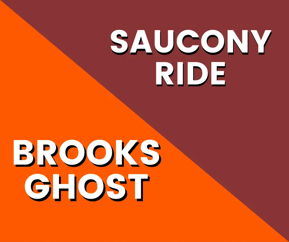 brooks ghost vs saucony ride