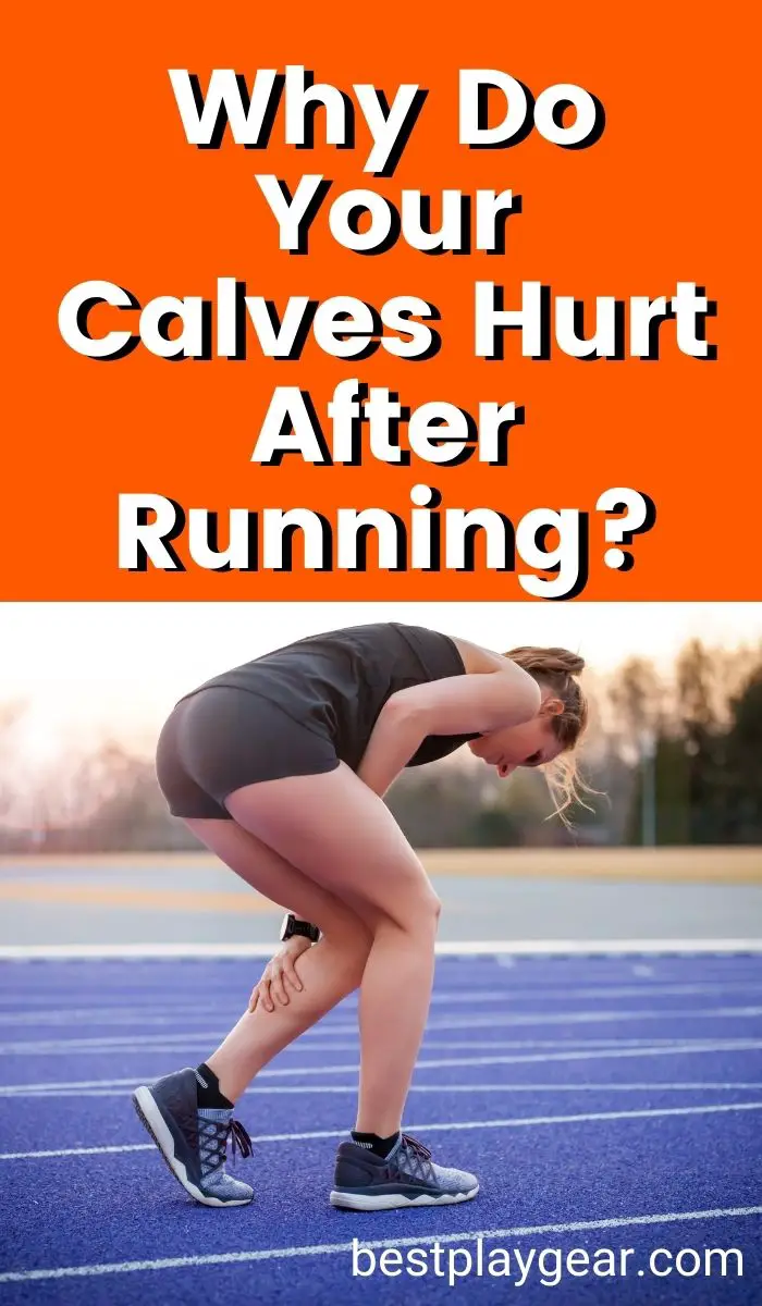 why are calves sore after running pin-min