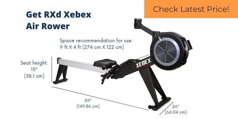 Get RXd Xebex Air Rower
