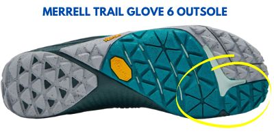 MERRELL Trail Glove 6 - Outsole