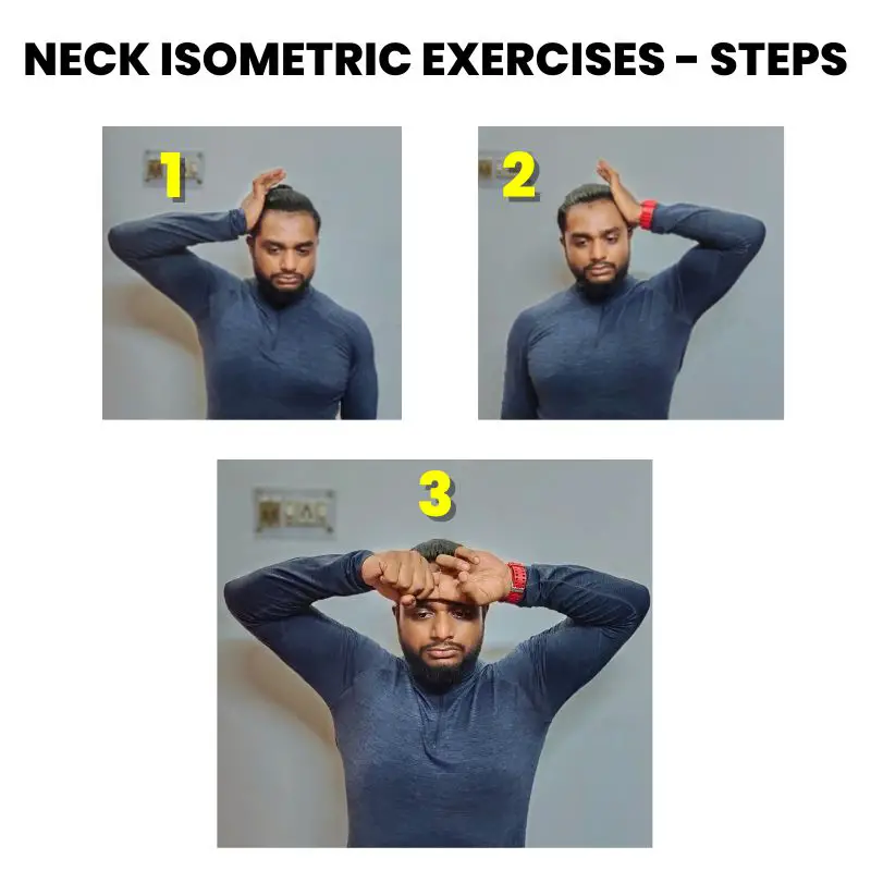 Neck Isometric Exercises - 1