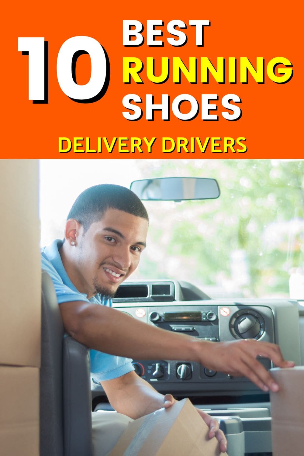 top and best running shoes for delivery drivers