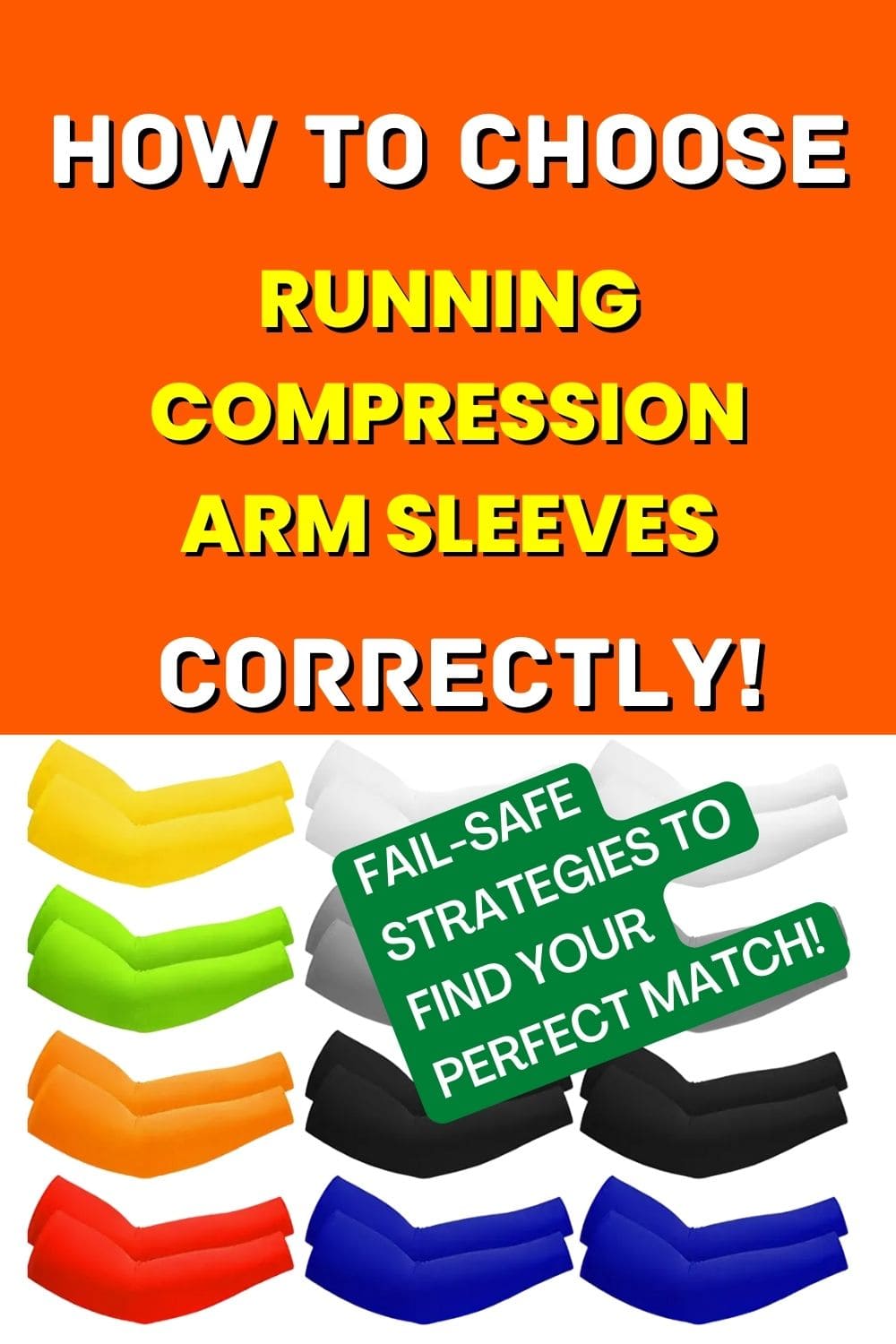 Choosing Compression Running Arm Sleeves